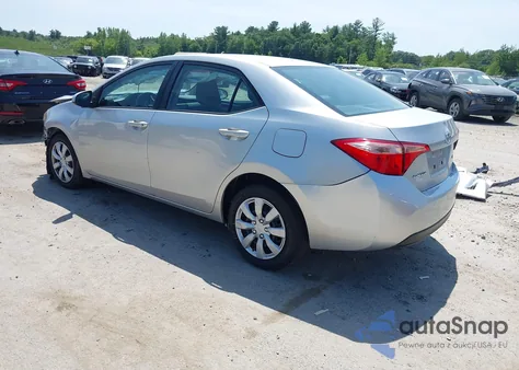 2017 Toyota Corolla Le z USA, uszkodzony, nr VIN 2T1BURHE7HC769680